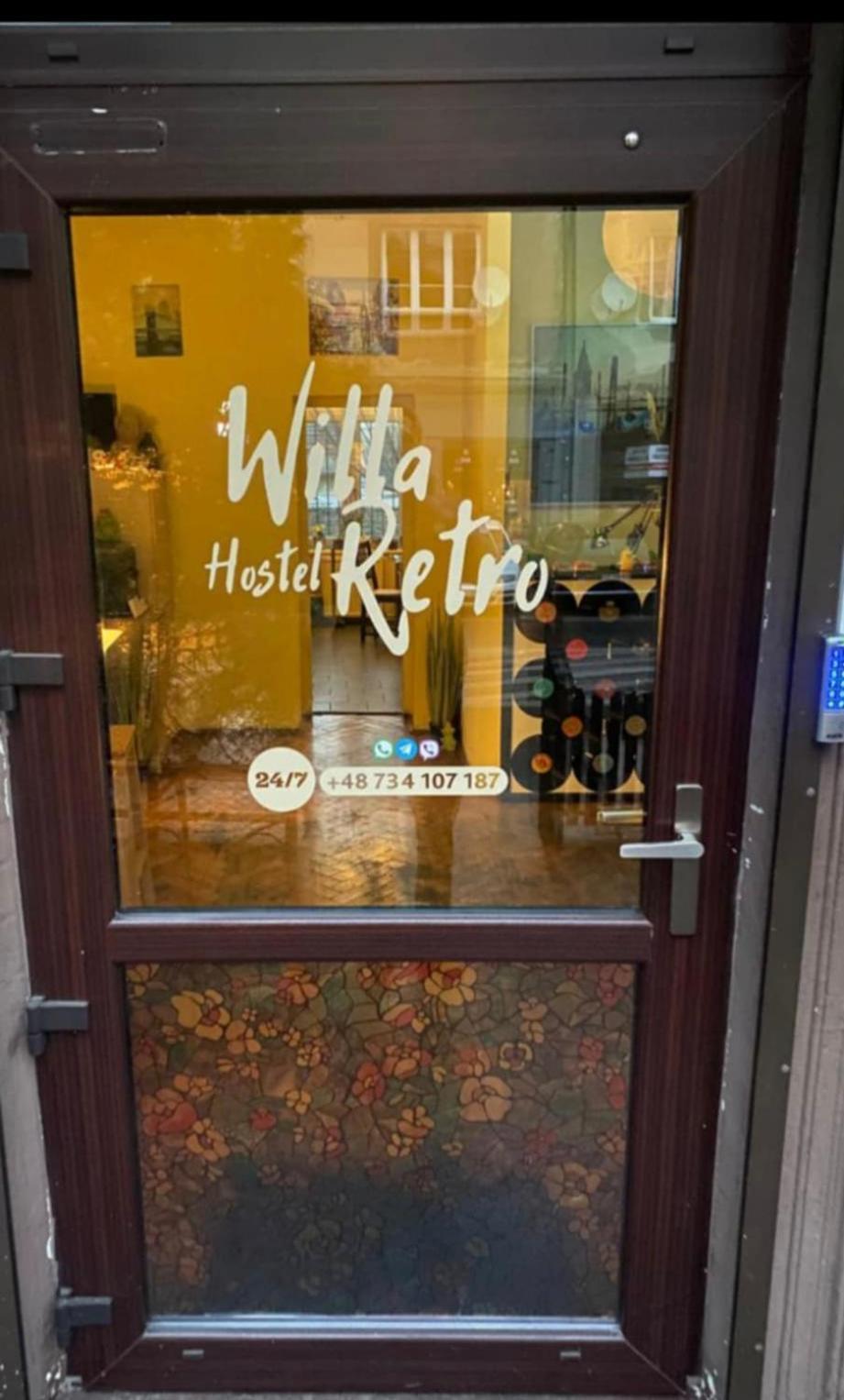 Willa Retro Hostel Краков Экстерьер фото