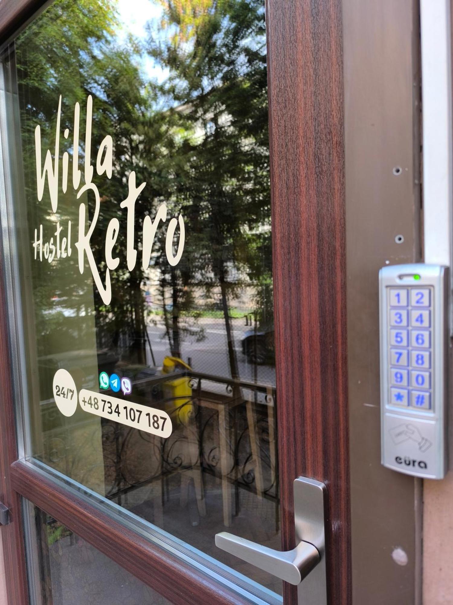 Willa Retro Hostel Краков Экстерьер фото